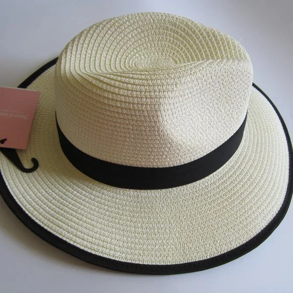 Juicy Couture Straw Gold Crown Hat - Picture 3 of 5